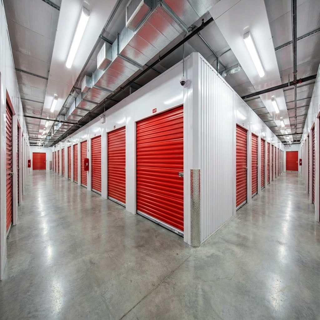 Every indoor unit is climate-controlled at All Good Self Storage in Ladonia, protecting furniture, electronics, and documents