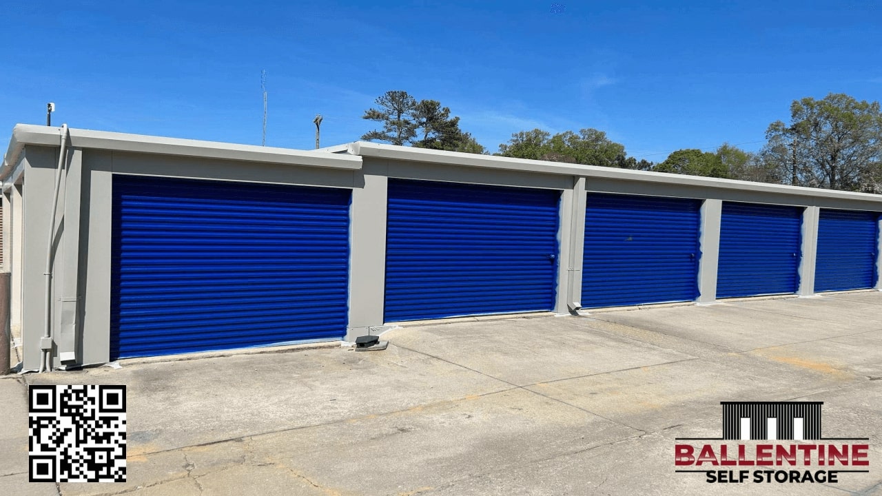 Various storage unit sizes available