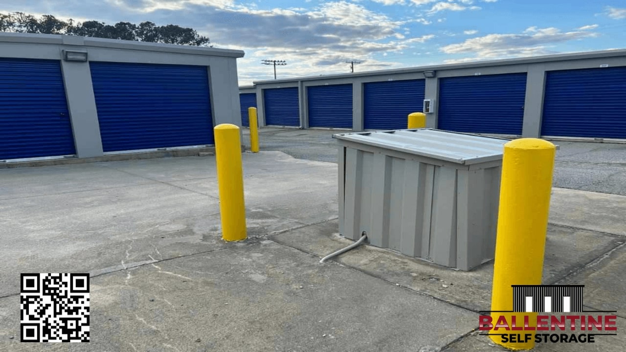 Climate controlled storage units at Ballentine Storage