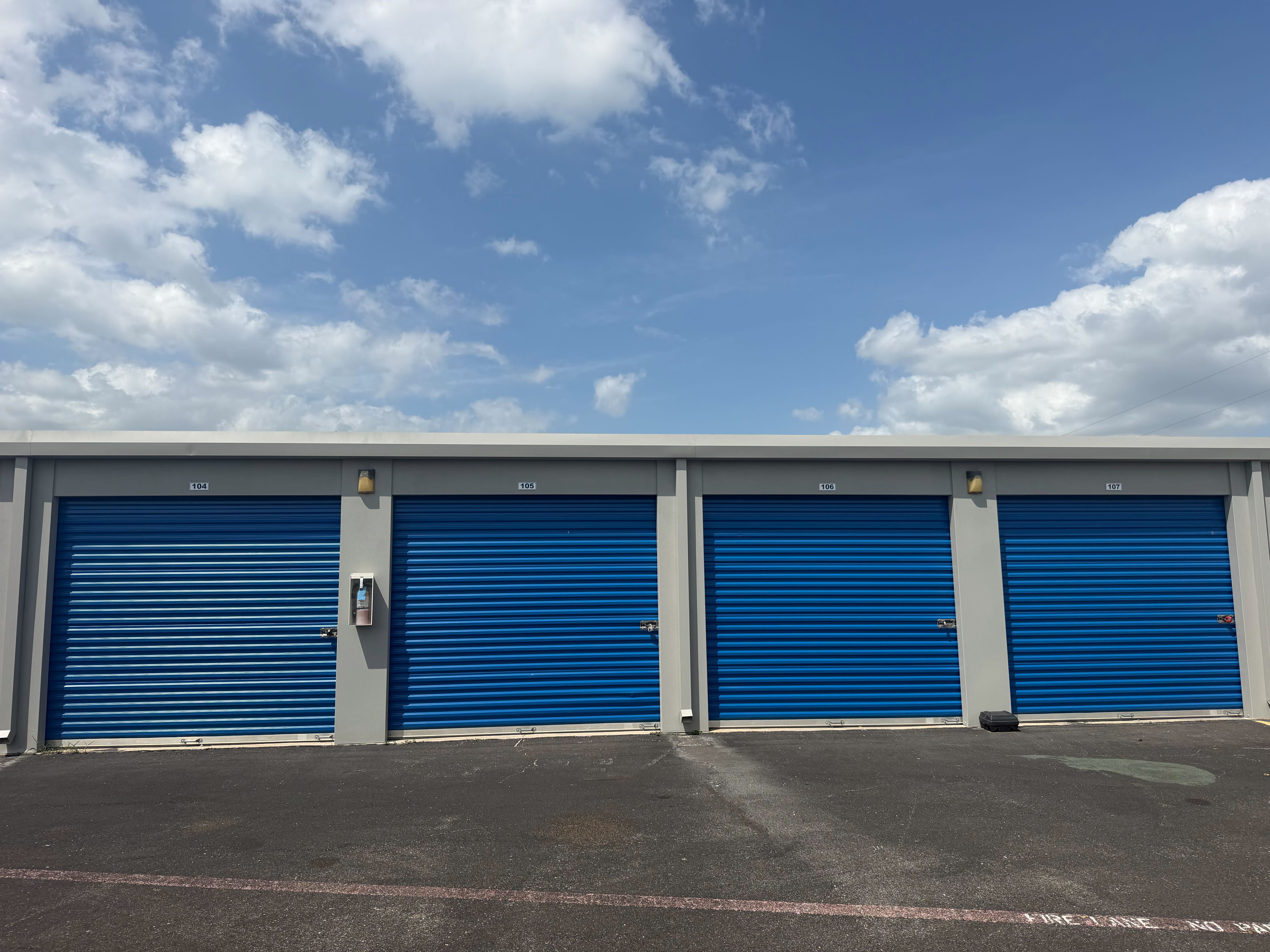 Climate-controlled storage unit interior at Matador Self Storage Seguin — temperature-regulated units protecting furniture and valuables