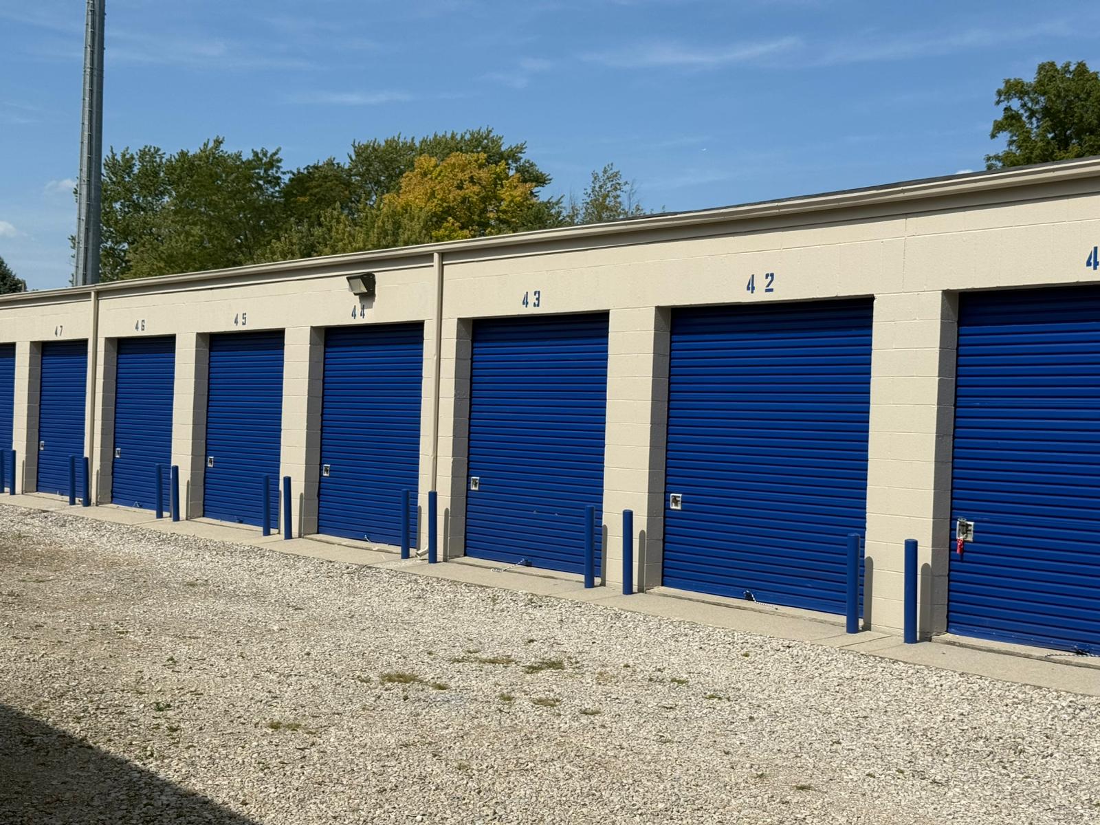 Flexible month-to-month self storage at two convenient Delaware County locations