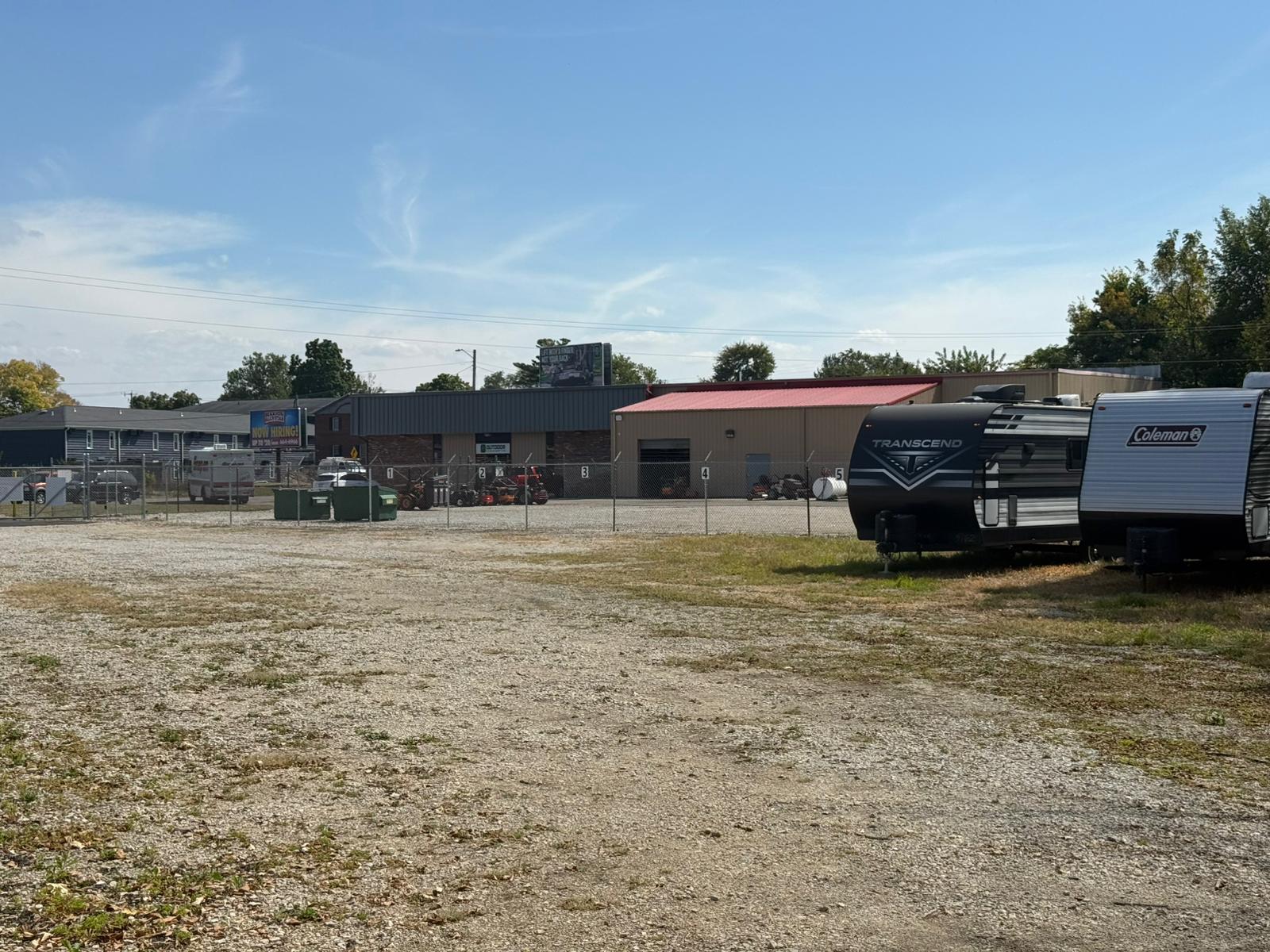 Choose a drive-up storage unit and rent month to month at Muncie Yorktown Storage