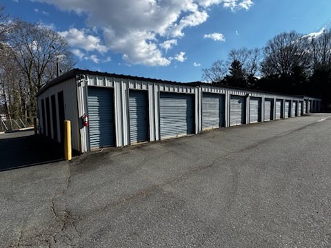 Modern storage units at Winston Self Storage with individual security features