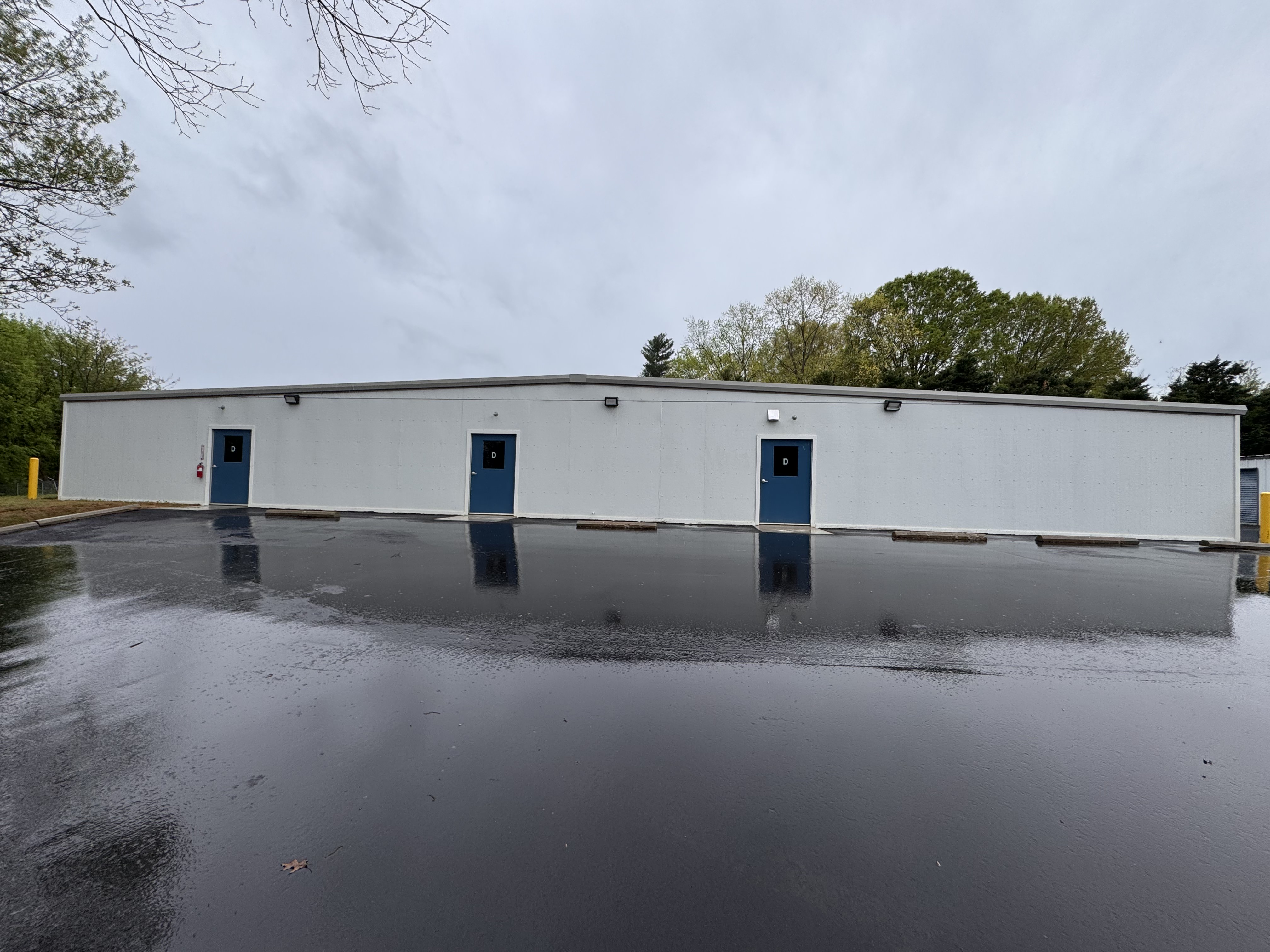 Pre-sign checklist view of secure storage units at Winston Self Storage in Winston-Salem NC