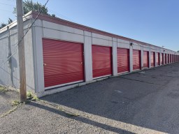 Fully fenced and well-lit self storage lot at Yukon Self Storage in Canadian County